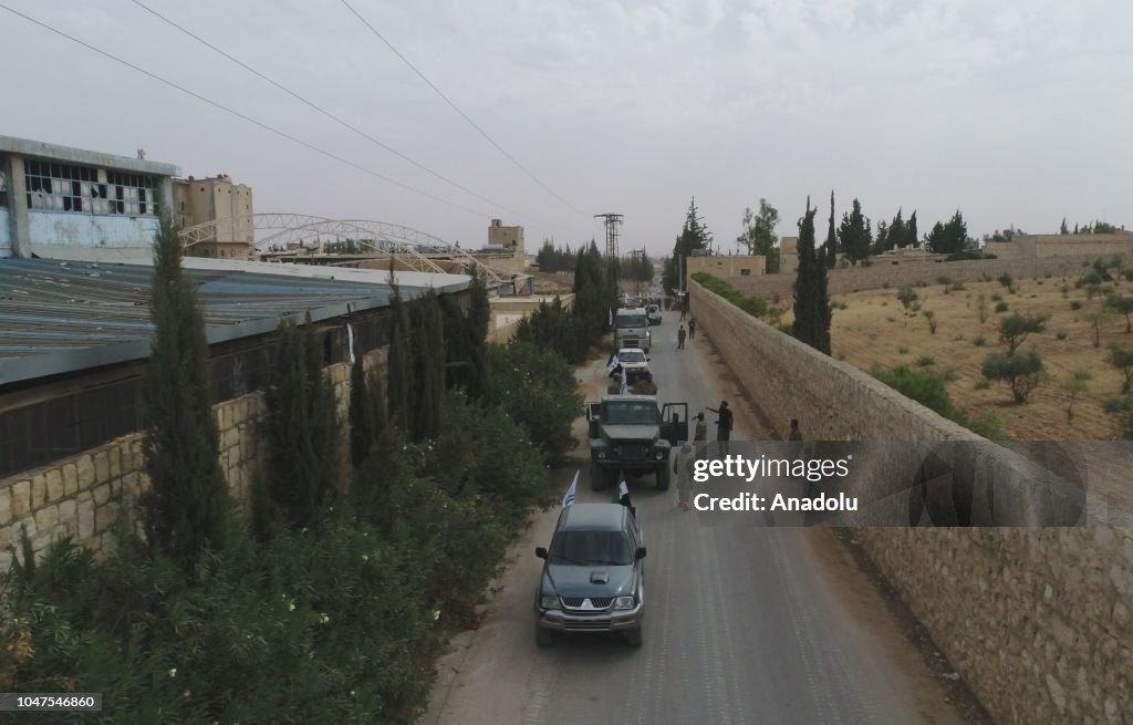 Withdrawal process of heavy weapons in Idlib