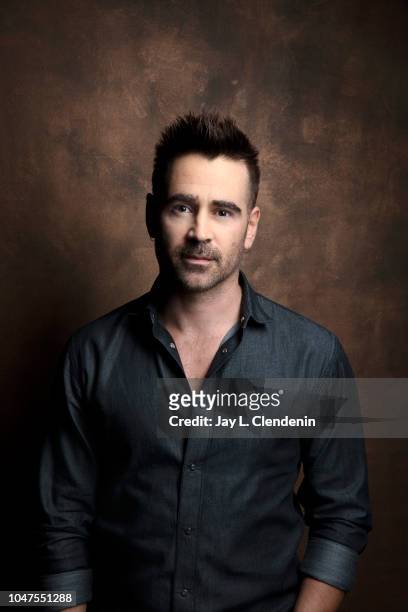 Actor Colin Farrell, from 'Widows' is photographed for Los Angeles Times on September 8, 2018 in Toronto, Ontario. PUBLISHED IMAGE. CREDIT MUST READ:...