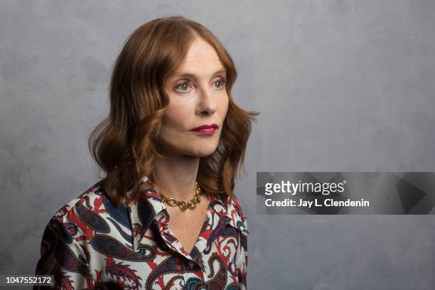 Actress Isabelle Huppert, from 'Greta' is photographed for Los Angeles Times on September 7, 2018 in Toronto, Ontario. PUBLISHED IMAGE. CREDIT MUST...
