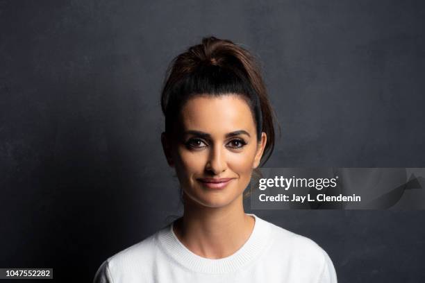 Actress Penelope Cruz, from 'Everybody Knows' is photographed for Los Angeles Times on September 9, 2018 in Toronto, Ontario. PUBLISHED IMAGE. CREDIT...