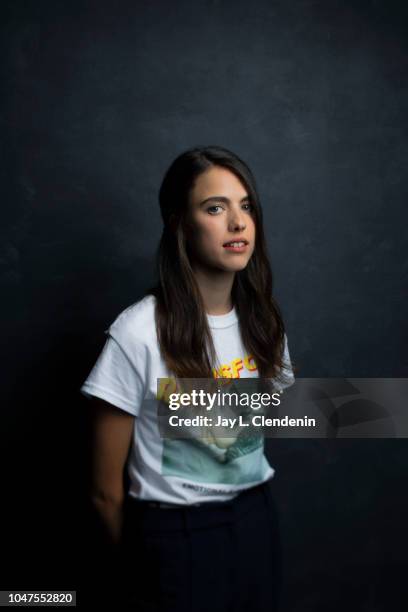 Actress Margaret Qualley, from 'Donnybrock' is photographed for Los Angeles Times on September 7, 2018 in Toronto, Ontario. PUBLISHED IMAGE. CREDIT...