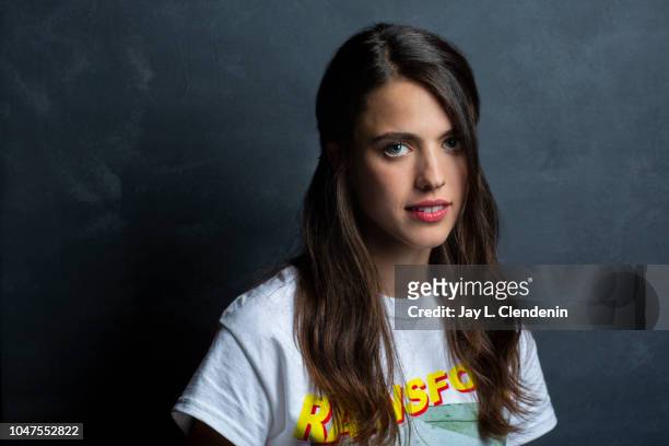 Actress Margaret Qualley, from 'Donnybrock' is photographed for Los Angeles Times on September 7, 2018 in Toronto, Ontario. PUBLISHED IMAGE. CREDIT...