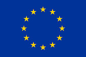Vector flag of the European Union. Proportion 2:3. Flag of Europe. The European Flag. Twelve Golden Stars. Unity of Europe. EU Flag.