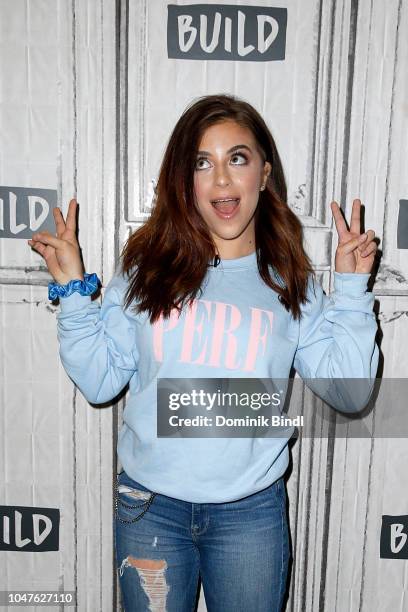 Baby Ariel attends Build Brunch at Build Studio on October 8, 2018 in New York City.