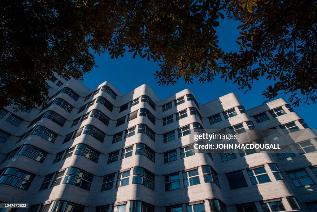 View of the facade of the