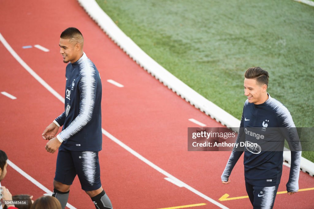 France Soccer Team - Training Session