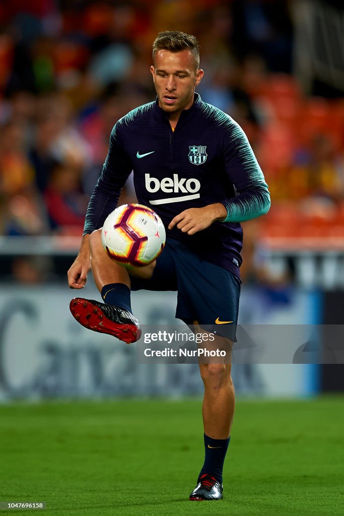 Valencia v FC Barcelona - La Liga