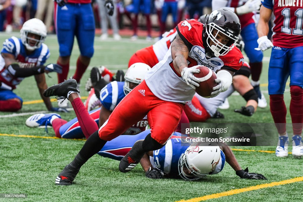 CFL: OCT 08 Calgary Stampeders at Montreal Alouettes