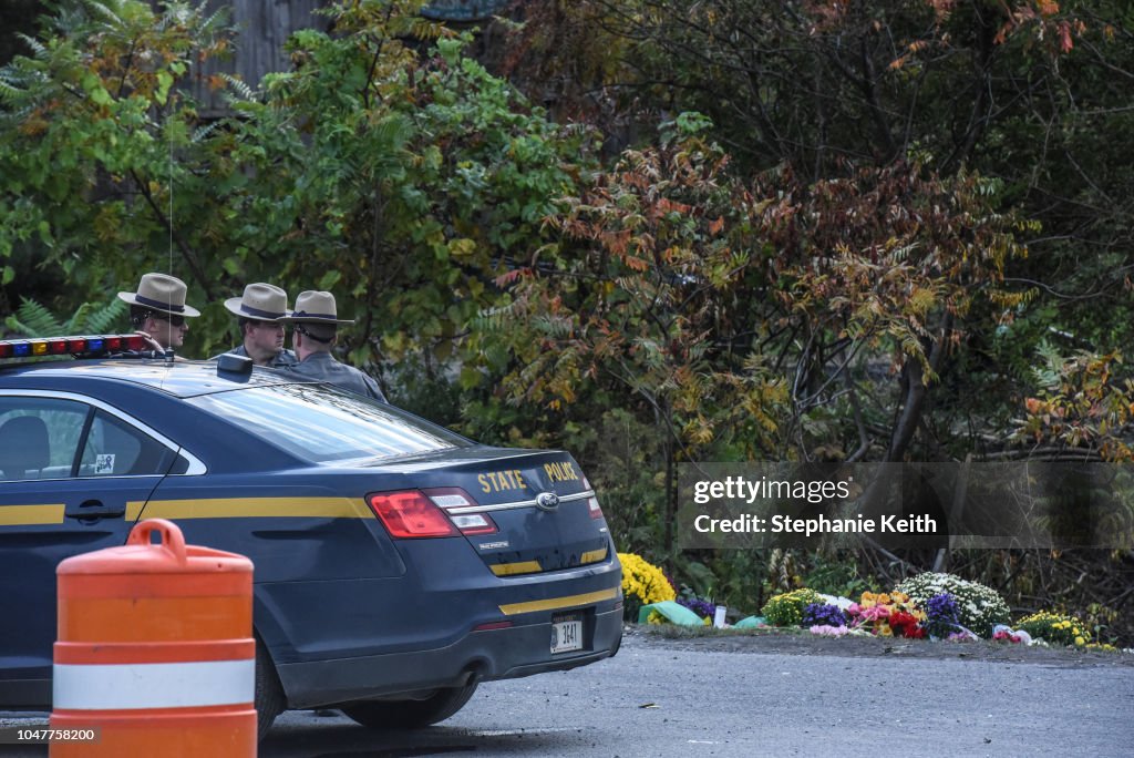 Local Residents Mourn 20 Victims Of Weekend Limousine Crash In New York State