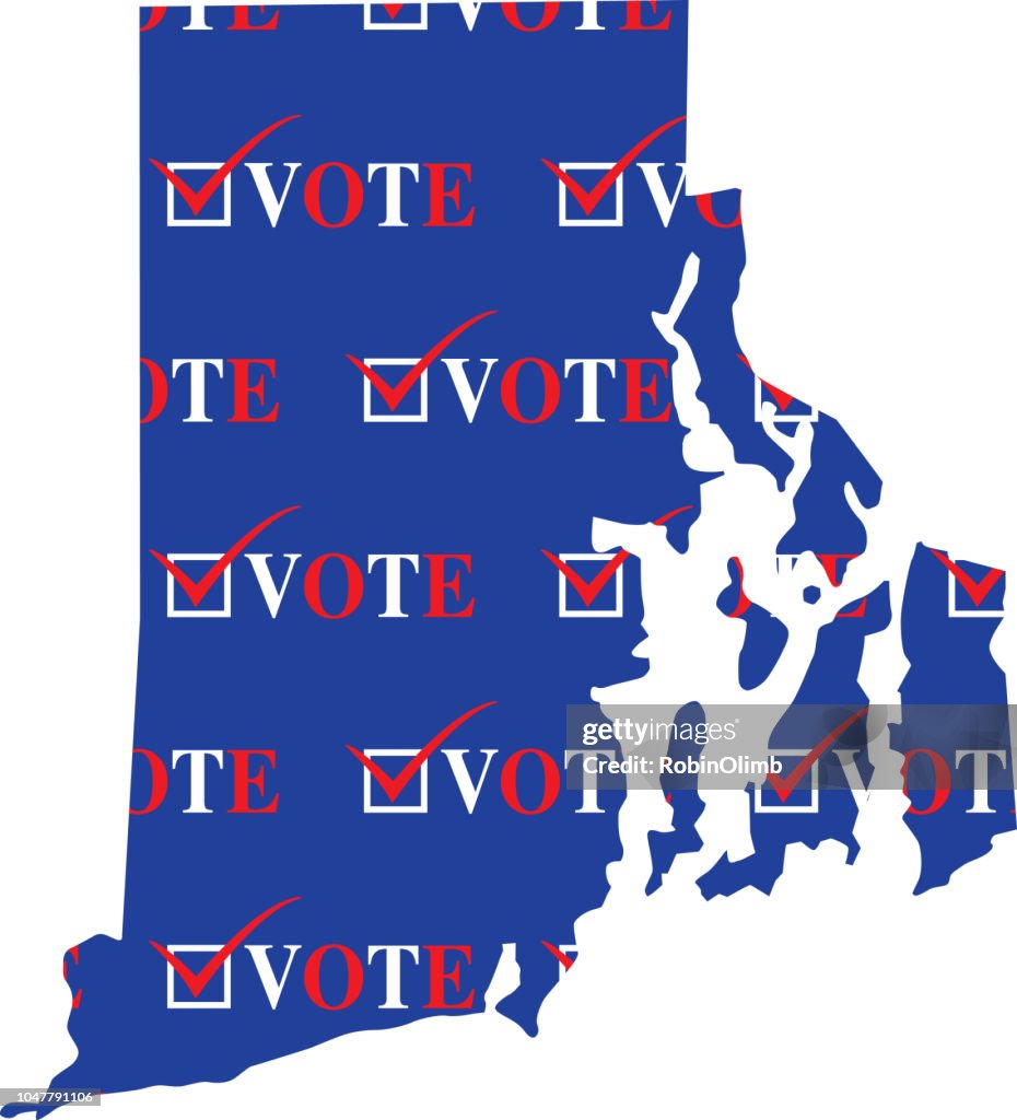 Rhode Island Vote Map
