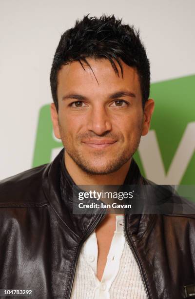 Peter Andre attends a photocall to promote his new series of 'Peter Andre - The Next Chapter' at The Soho Hotel on October 5, 2010 in London, England.