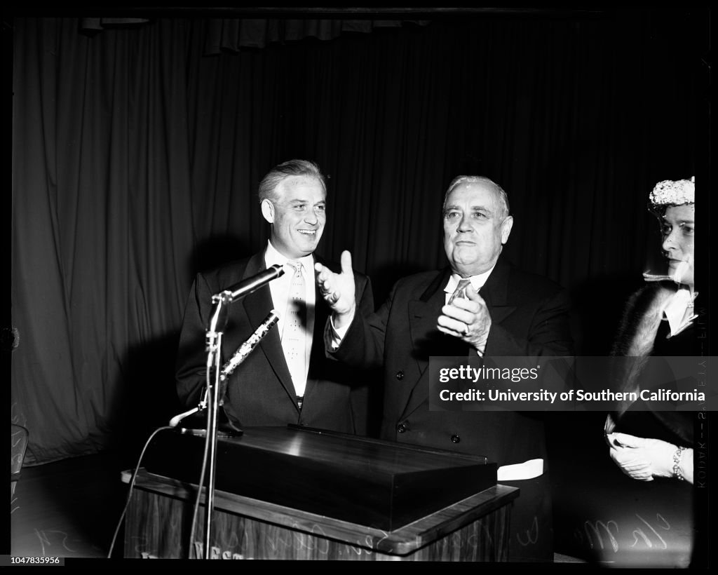 Speech -- Westside Jewish Community Center, 1954