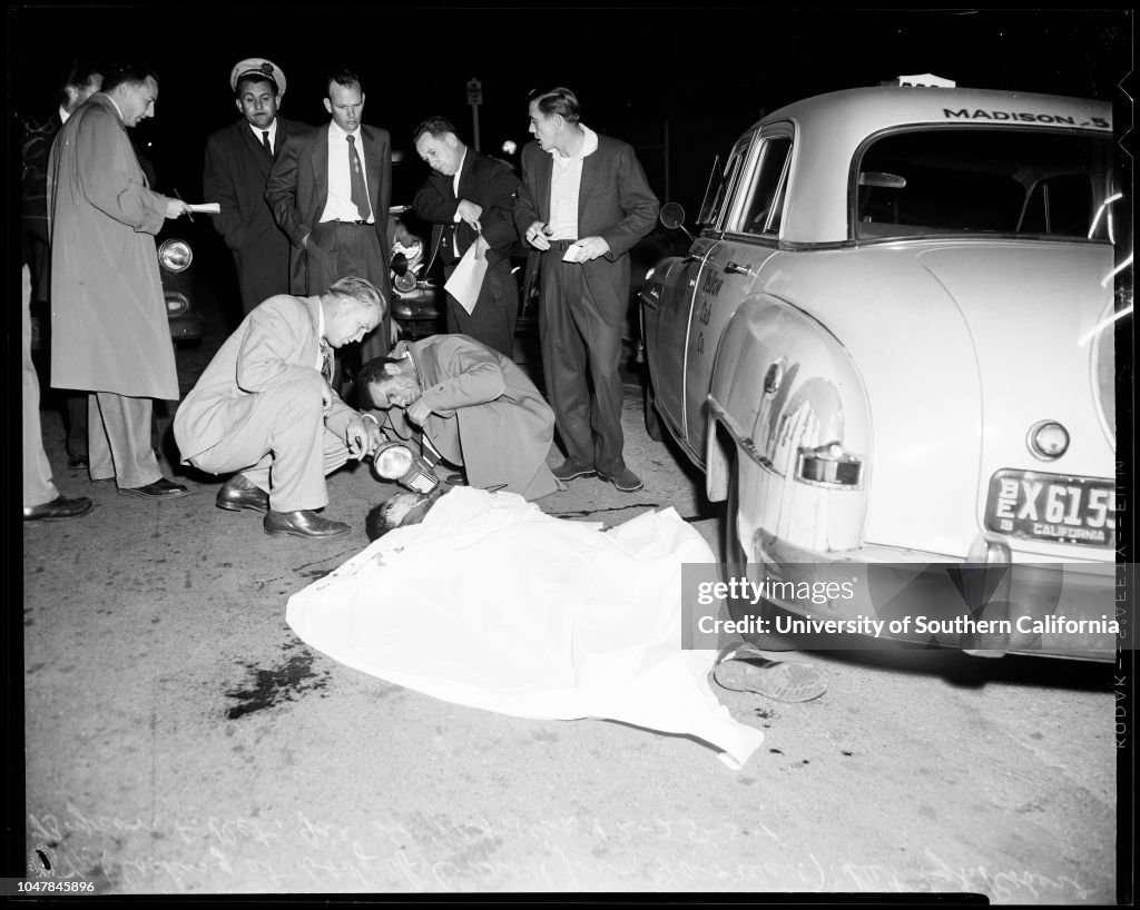 Murder of Yellow Cab driver, 1954