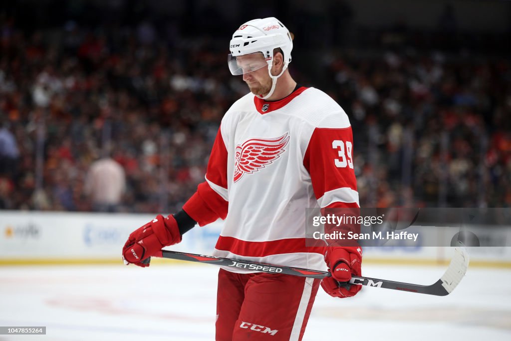 Detroit Red Wings v Anaheim Ducks