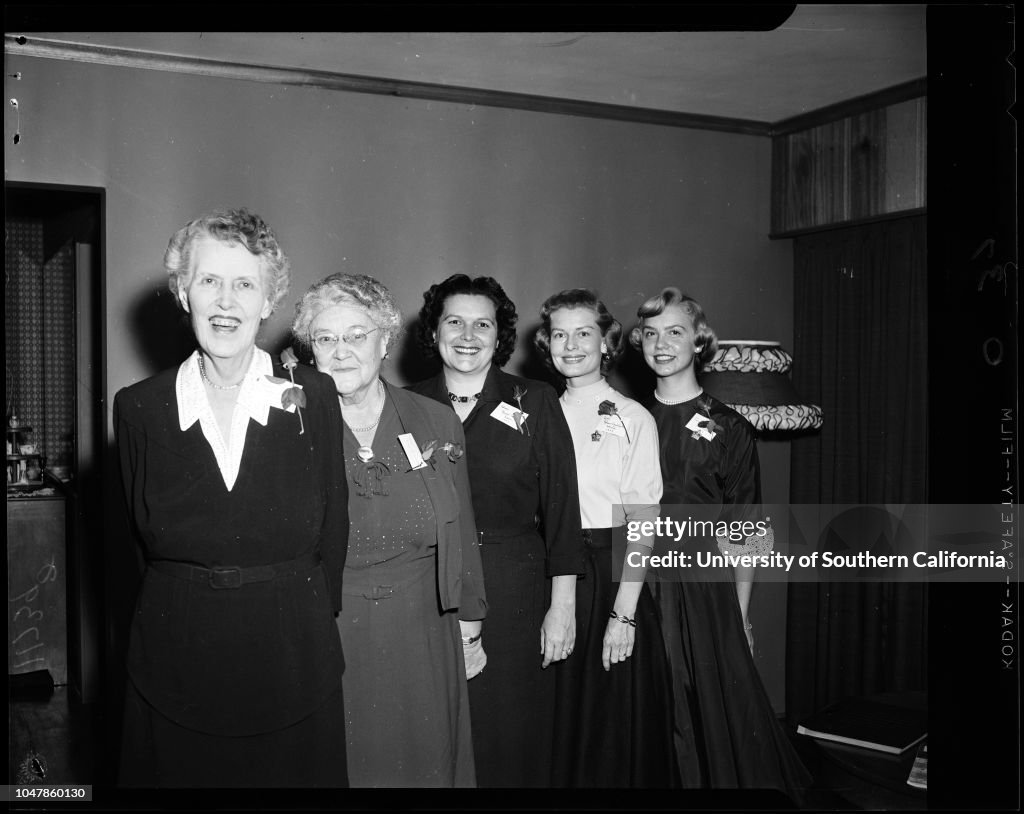 Former Tournament of Roses Queens, 1956