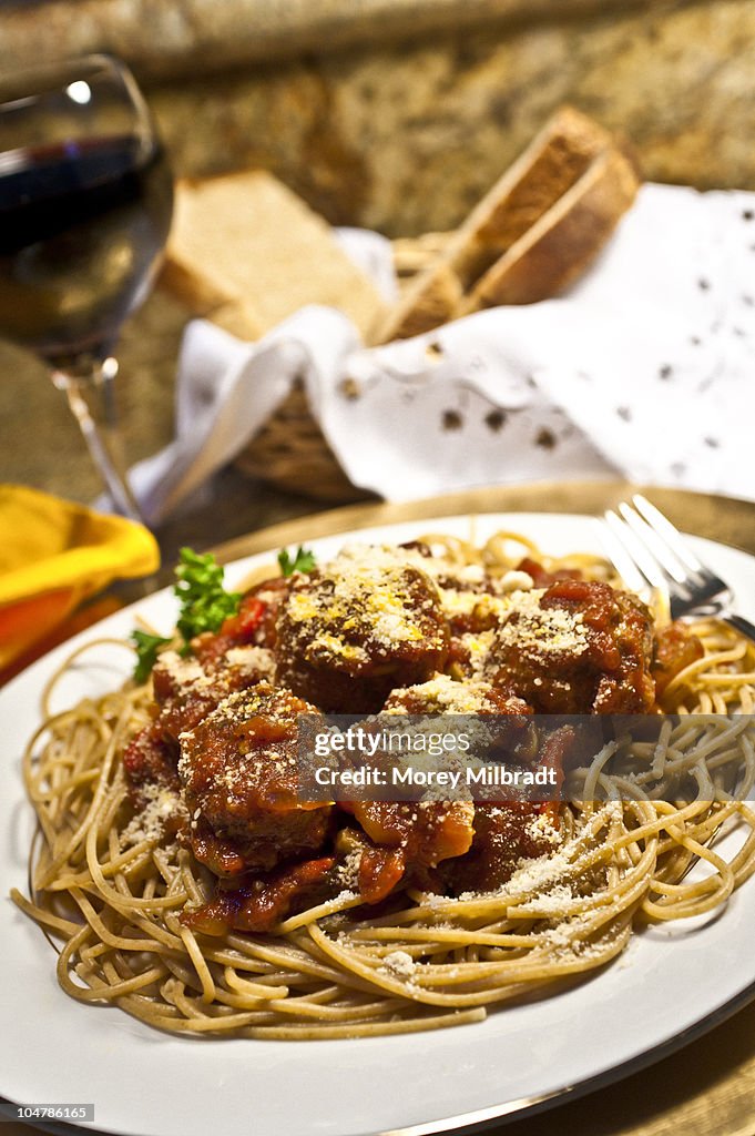 Spaghetti and Meatballs