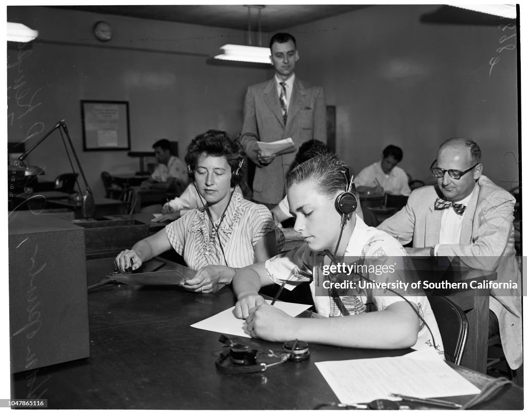 Ham radio feature, 1956