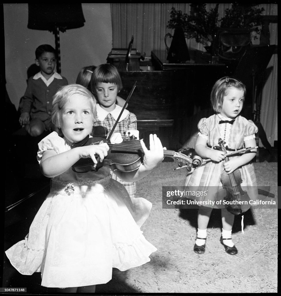 The San Fernando Valley Baby Orchestra, 1956