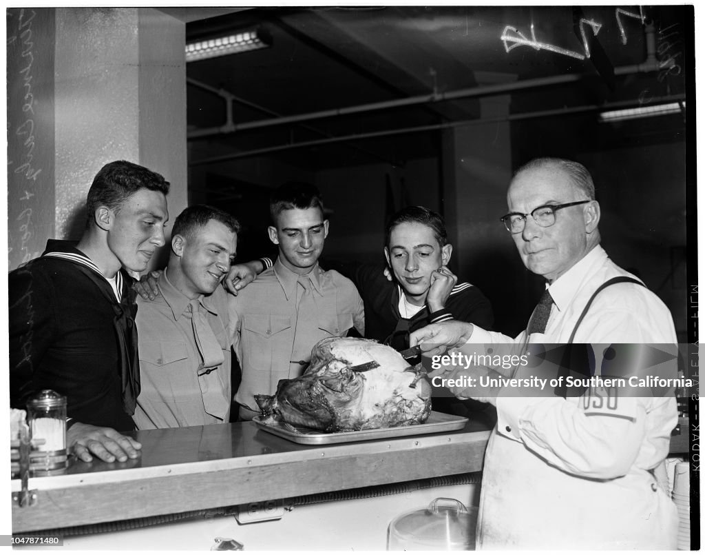 Thanksgiving (United Service Organizations -- Salvation Army Downtown), 1956