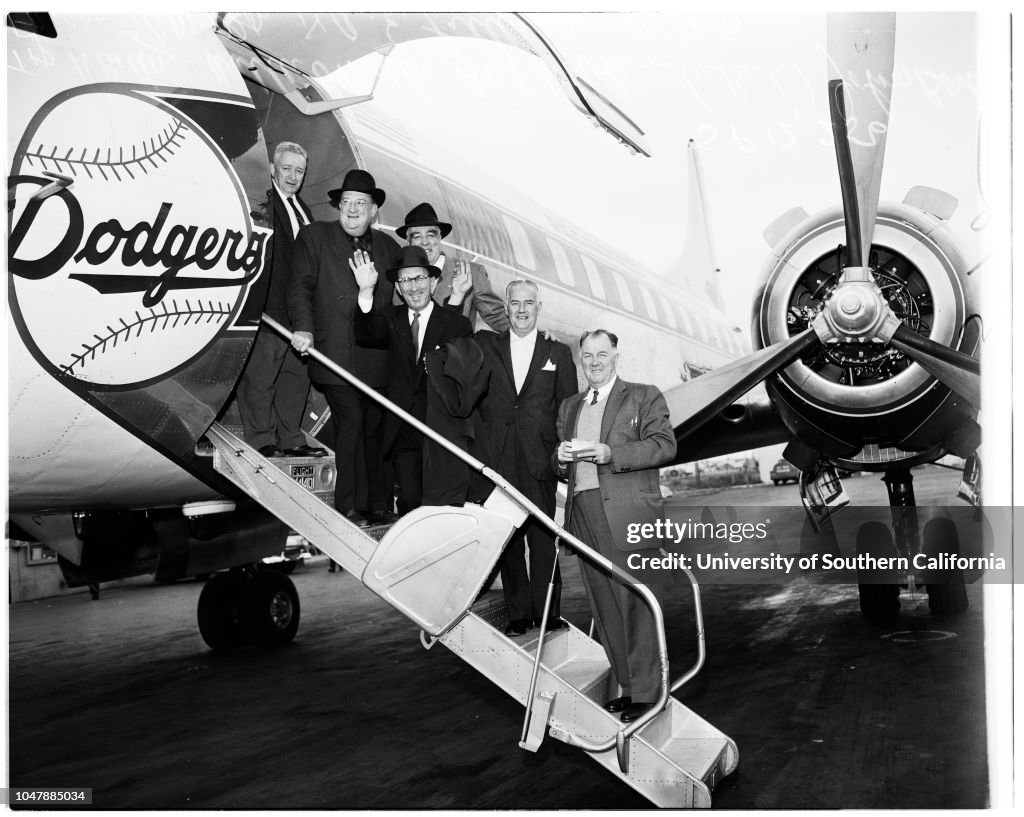 Baseball -- Dodgers leave, 1957