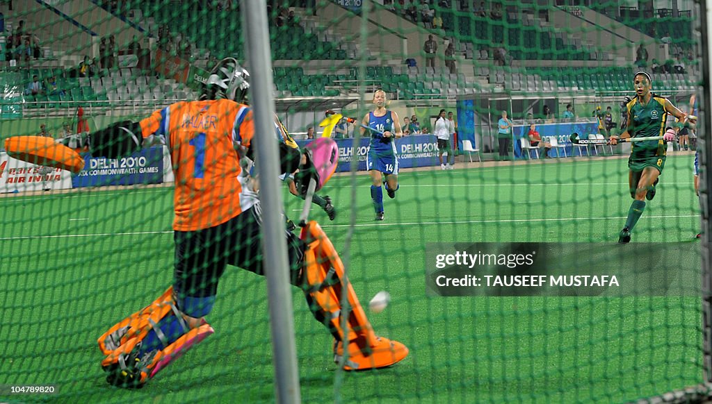 Scotland goalkeeper Abigail Walker block