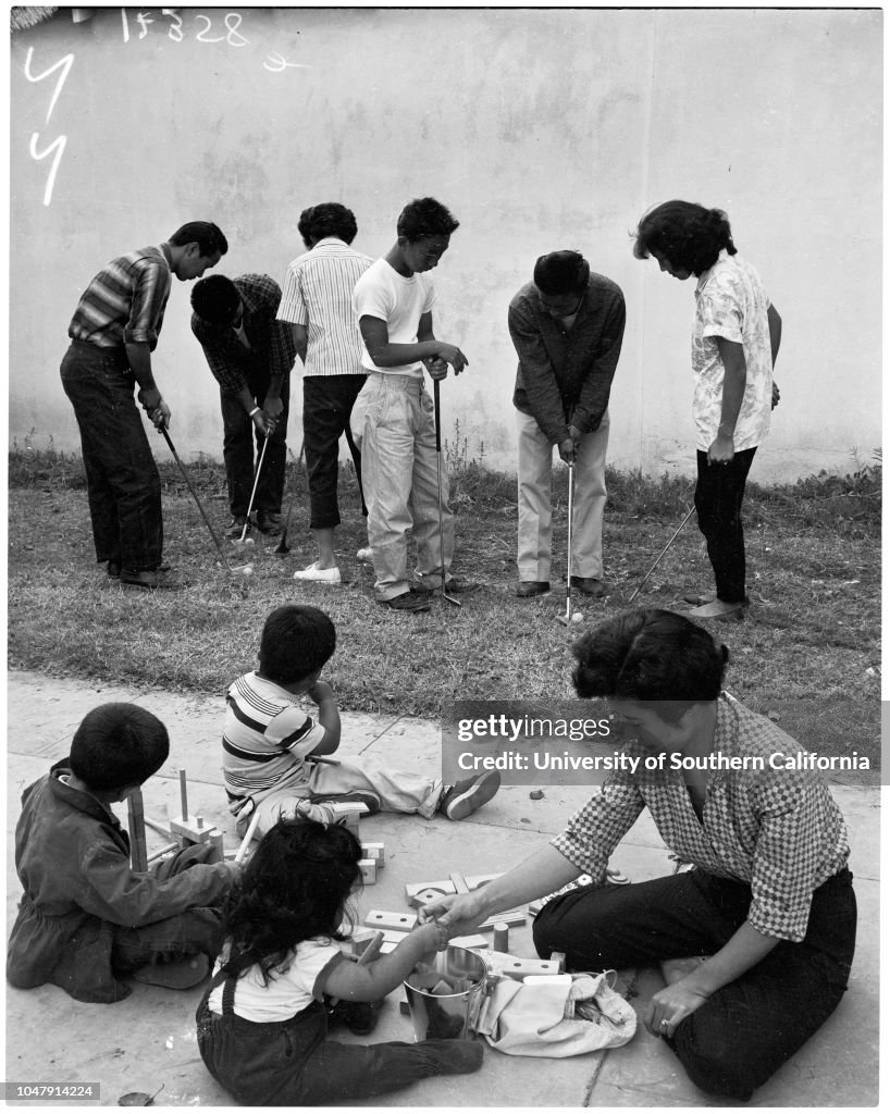 Feature on Japanese teenagers (Long Beach), 1958