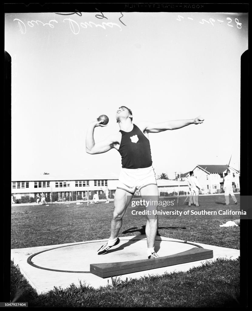 Track -- University of Southern California camera day, 1958