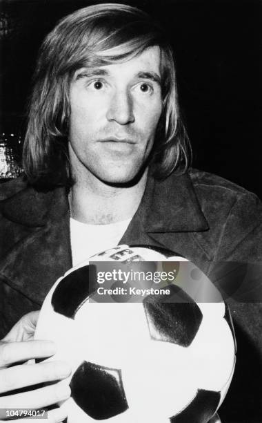 German footballer Gunter Netzer shortly before his move from Borussia Monchengladbach to Real Madrid, 14th June 1973.