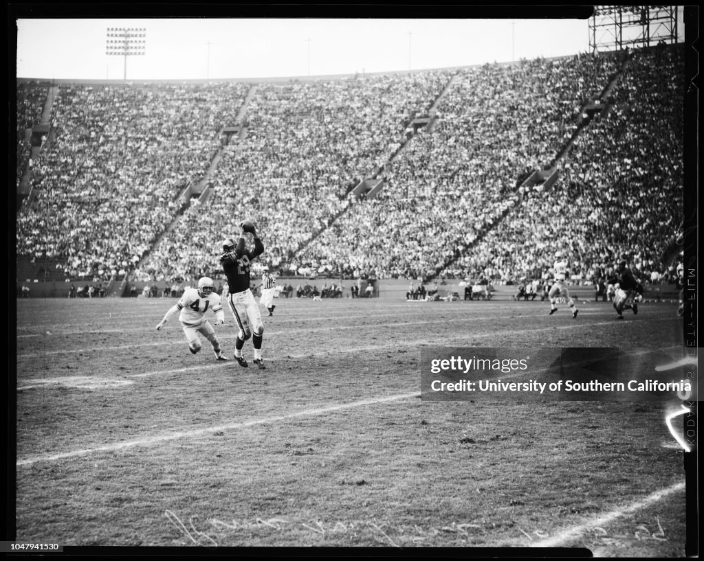 Football, professional, October 25 1959. Los Angeles Rams versus