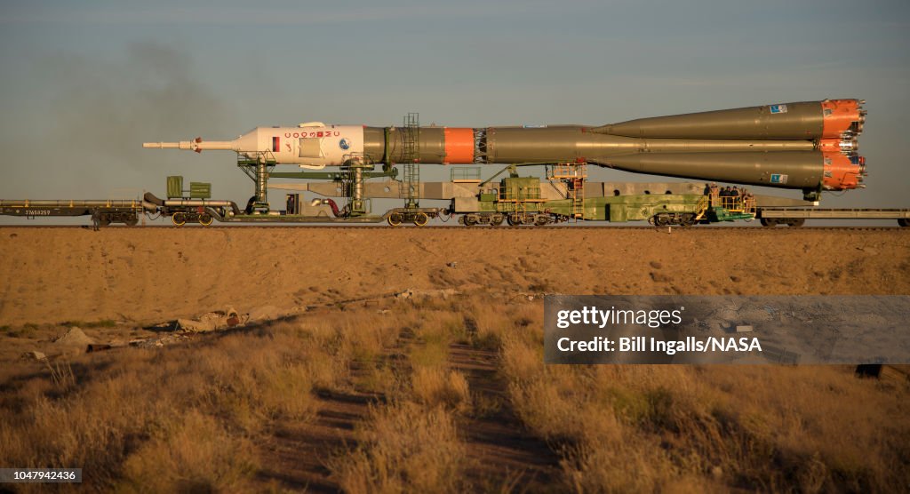 Expedition 57 Soyuz Rollout