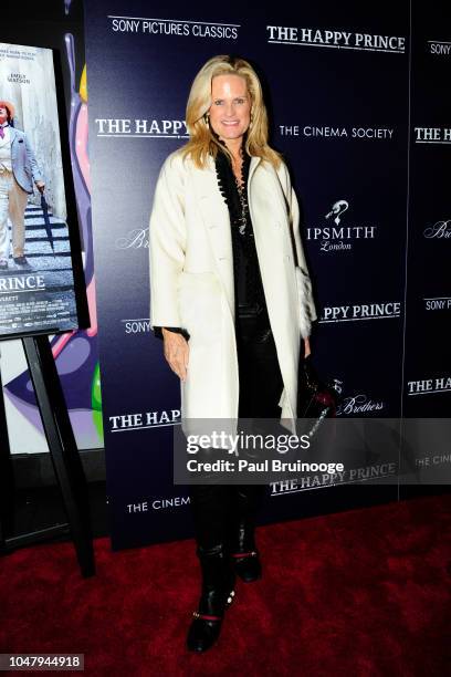 Ashley McDermott attends The Cinema Society And Brooks Brothers Host The After Party For Sony Pictures Classics' "The Happy Prince" at Mr C. Seaport...