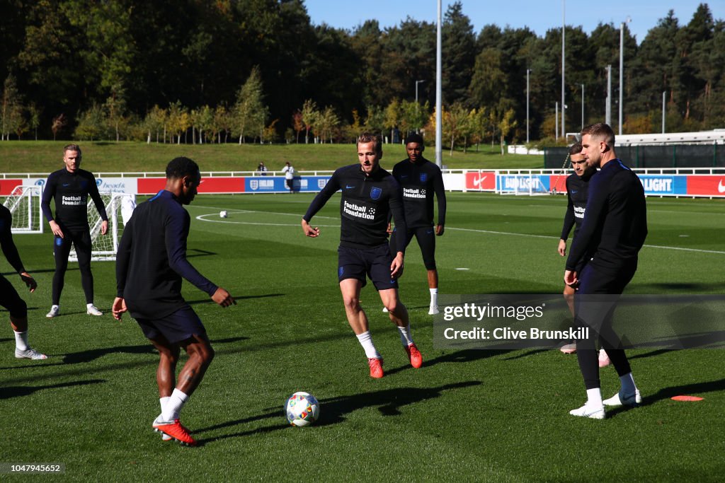 England Training Session