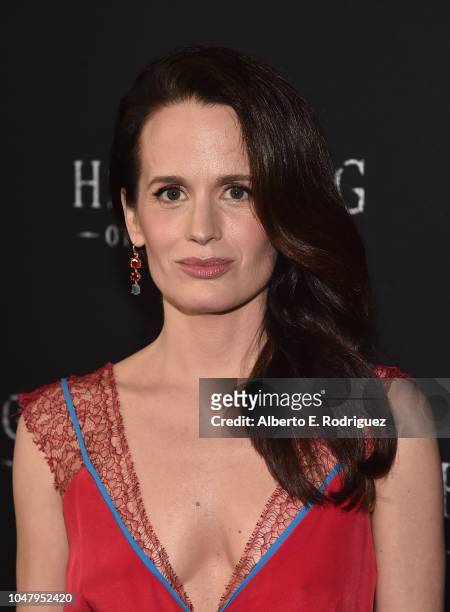Elizabeth Reaser attends the premiere of Neflix's "The Haunting Of Hill House" at ArcLight Hollywood on October 8, 2018 in Hollywood, California.