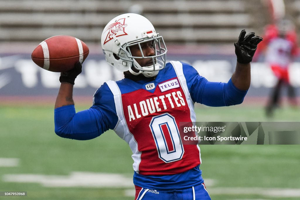 CFL: OCT 08 Calgary Stampeders at Montreal Alouettes