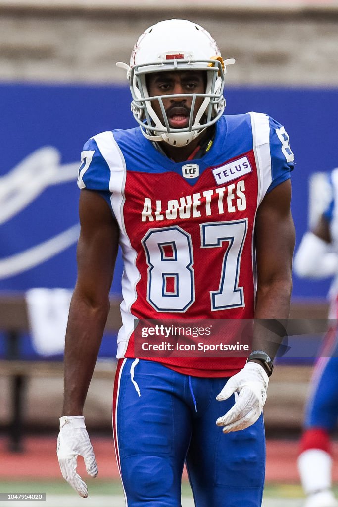 CFL: OCT 08 Calgary Stampeders at Montreal Alouettes