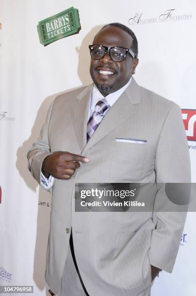 Cedric the Entertainer attends the 10th Annual Harold Pump Foundation Gala - Arrivals at the Hyatt Regency Century Plaza on August 12, 2010 in...