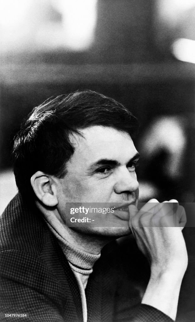 FRANCE-LITERATURE-KUNDERA
