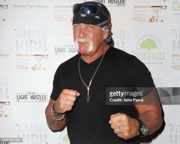 Hulk Hogan attends Celebrity Sports Agent, Darren Prince Host Invite-Only, Private Event For His New Best Selling Book 'Aiming High' at Komodo on...
