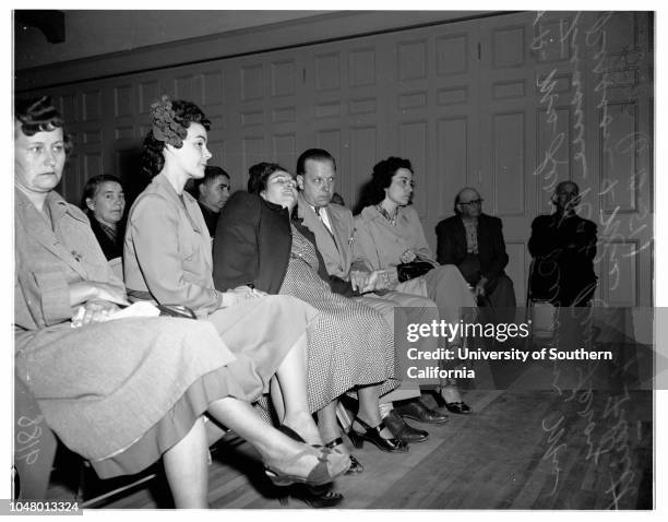 Inquest, June 12, 1951. Evasio Piovera ;Leonard L Buechler ;District Attorney Herbert C Grundell;Mrs Leroy Persson;Mrs May Fluitt;Mrs Basil A...