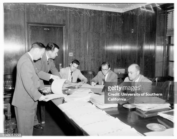 Gurantee Finance Company before federal grand jury, June 12, 1951. A J Bradisse ;R H. Reeves ;John M Gilbreth;Walter S Binns ;A E Fink;Andrew J...