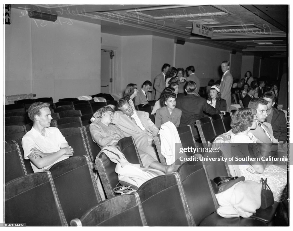 Graduation party, 1951