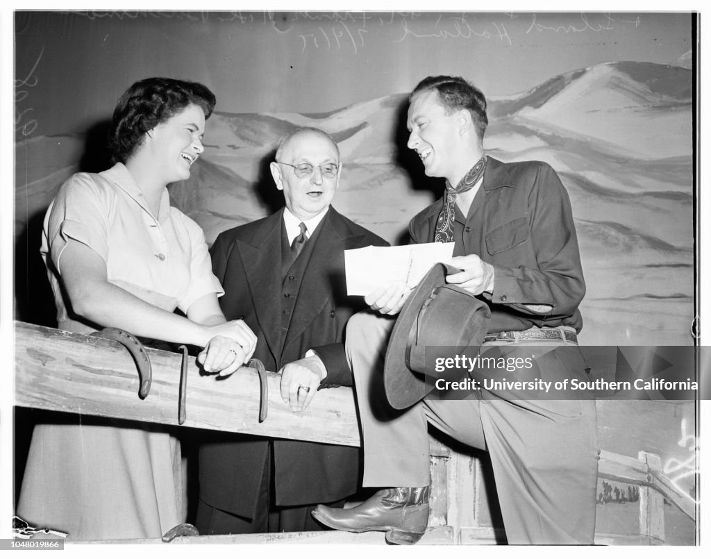 Play "Jotham Valley" presented by moral re-armament at Wilshire Ebell, 1951