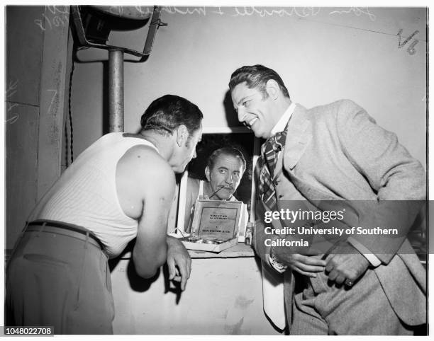 Hollywood Bowl , July 10, 1951. Mrs Allan Hersholt;Mr Allan Hersholt;Mr and Mrs Karl Wecker;Dr. And Mrs Arthur Bergh;Ida May Koberman;Tom Keane;Mrs...