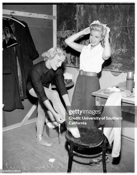 Hollywood Bowl , July 10, 1951. Mrs Allan Hersholt;Mr Allan Hersholt;Mr and Mrs Karl Wecker;Dr. And Mrs Arthur Bergh;Ida May Koberman;Tom Keane;Mrs...