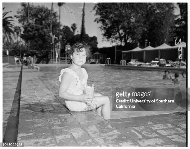 Daughter of Rita Hayworth, July 6, 1951. Rebecca Welles ..