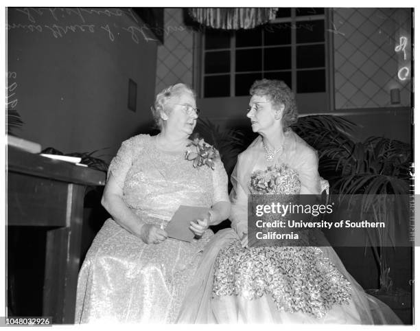 Native daughters, June 17, 1951. Mrs Jennie Benson;Mrs Anna T Schiebusch;Miss Grace S Stoermer..