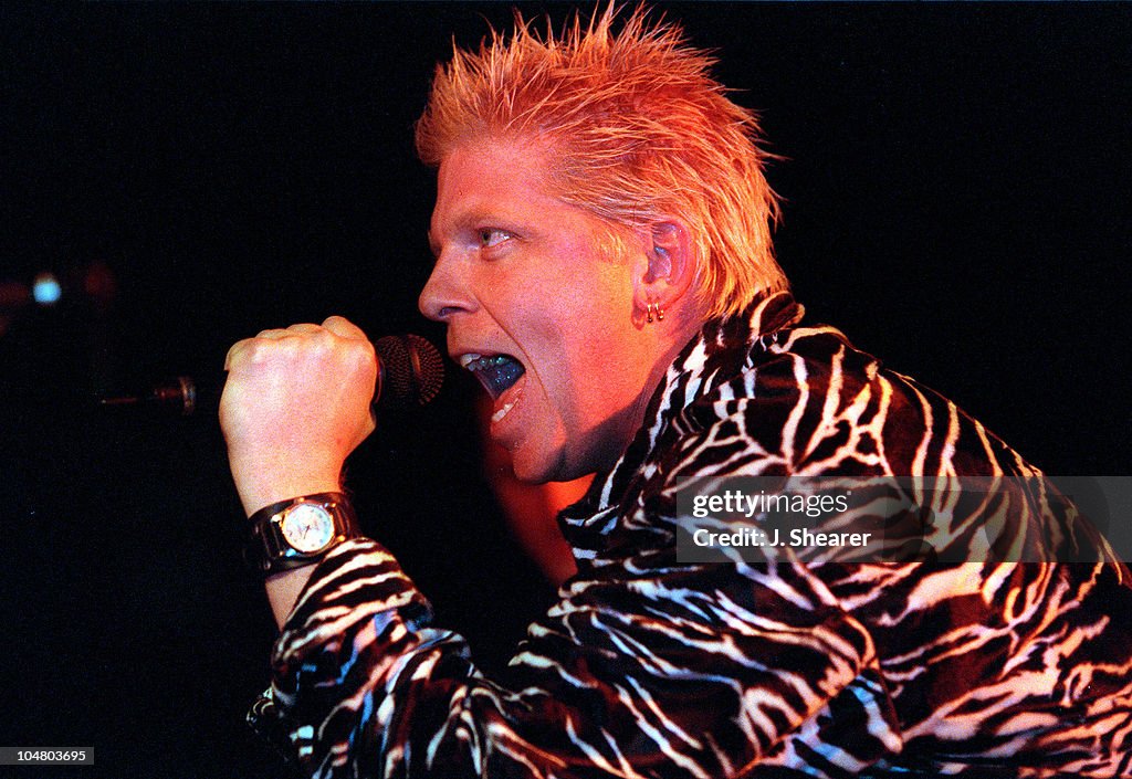 Offspring Singer Braids Dexter Holland of The Offspring during The Offspring in Concert at ...