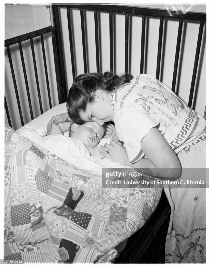 Child takes ant poison, 1951