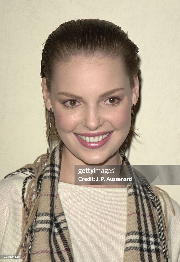 Katherine Heigl during 2002 UPN Network Winter TCA Press Tour at Twin