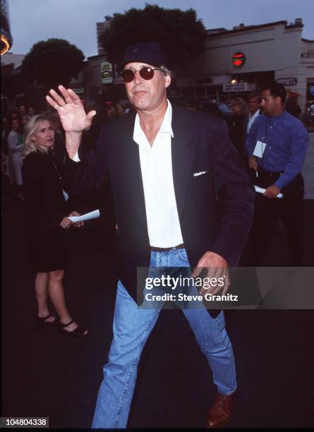Chevy Chase during "Saving Private Ryan" Los Angeles Premiere at Mann Village Theatre in Westwood, California, United States.